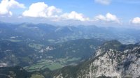 ..geschafft...Blick nach Abtenau..