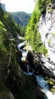 ..in der Klamm kurz vor Hallstatt