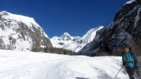 ..der erste Blick auf unser Ziel..den Großglockner..