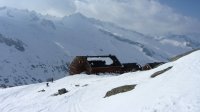 ..nach 6h Marsch kamen wir endlich bei der Kürsingerhütte an, das Weissbier war dann wirklich ein Genuss..