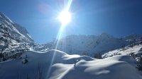 ..wunderschöne Winterlandschaft, zu wenig Schnee ist jedoch immer noch..