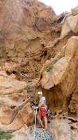 ..Tafonihöhle am Castellu d'Ornucciu in der Voie Allegria..