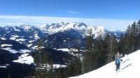 ..beim Aufstieg auf Höhe Stuhlalm..