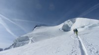 ..die letzten Höhenmeter auf den Gipfel..