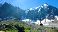 ..Bequemer "Aufstieg" auf die Aiguille du Midi..