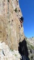 ..letzte Kletterzüge unseres Urlaubes an der Aiguille Rouge