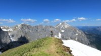 ..Blick zur Gamsmutterwand und Fritzerkogel..