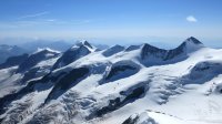 ..Die Bellavistatraverse..links der Piz Palü..