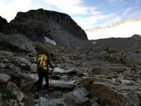 ..kurz vor der Vittorio Emanuele-Hütte..