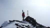 ..am Gipfel der mittleren Pederspitzte 3462m..