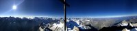..Gipfelpanorama am Weisshorn..
