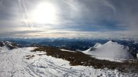 ..rechts der Eiskogel..