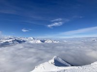 ..Nebelmeer..links Wießbachhorn und der Hohe Tenn..