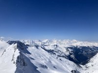 ..ganz Hinten Glockner, Wiesbachhorn, Hoher Tenn und Schneespitze..