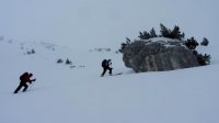 ..beim Aufstieg auf den Schmalztrager sichteten wir sogar einen Boulderfelsen..