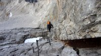 ..Aufstieg am HunerkogelKlettersteig..