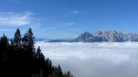 ..endlich überhalb des Nebels..