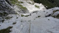 ..schöne kletterei gleich in den ersten Seillängen..