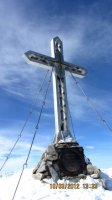 Gipfelkreuz der Tauernkönigin