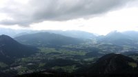 ..Blick nach Berchtesgaden, sogar nebelfrei..